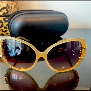 JUST CAVALLI Gold Snake Sunglasses